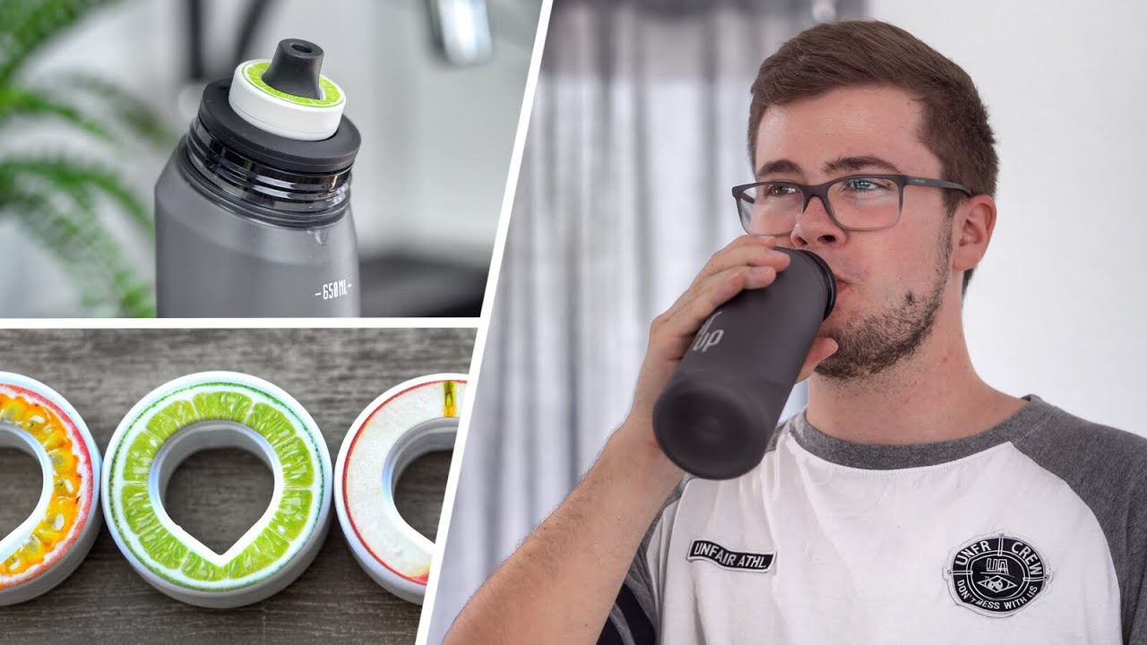 AIR UP - Geschmack nur durch Duft - Der Test! Das Review! Die revolutionäre  Trinkflasche? 