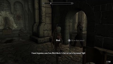 Khash | The Elder Scrolls 5: Skyrim | Mod Showcase (Custom Voiced Follower) Part 2