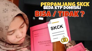 BEGINI JADINYA KALAU PERPANJANGAN SKCK KE KAPOLSEK BEDA KTP DOMISILI 2022
