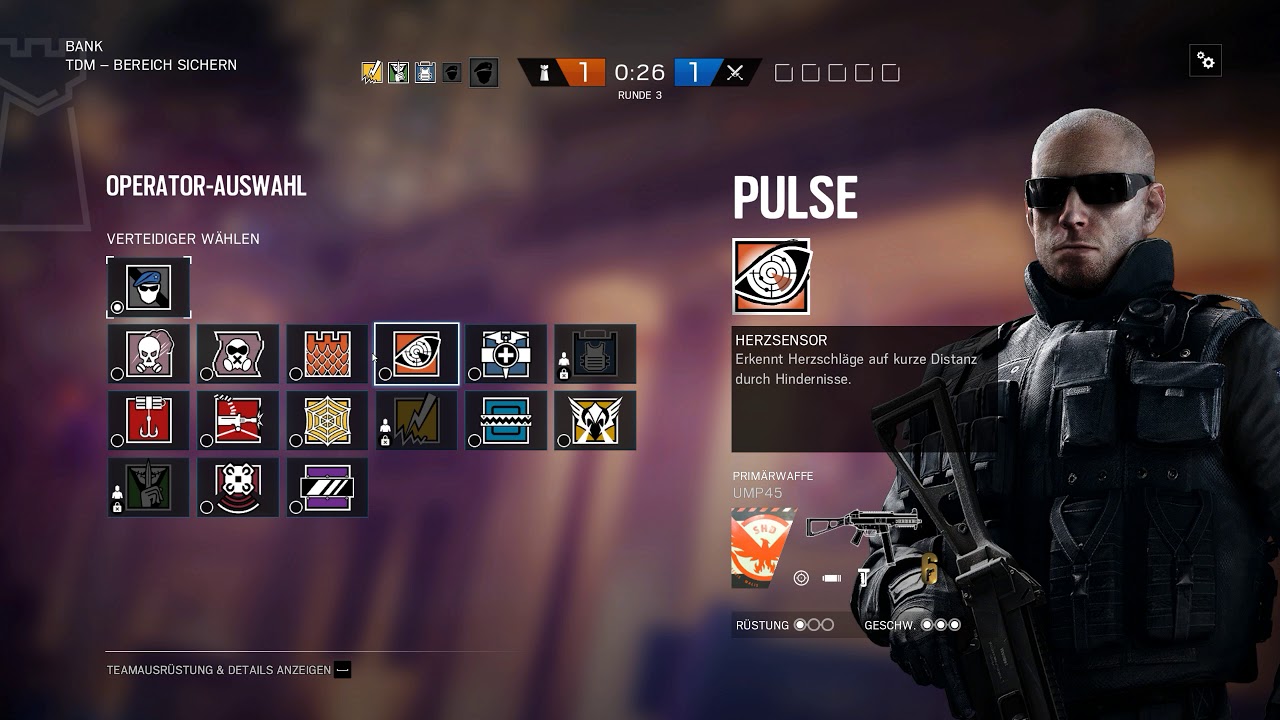 Tom Clancy's Rainbow Six Siege PC Gameplay Deutsch (Locker) Bereich ...