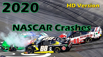 2020 NASCAR Crash Compilation - It