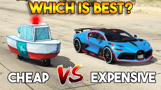 GTA 5 ONLINE : EXPENSIVE POLICE CAR VS CHEAP POLICE CAR (WHICH IS BEST?)