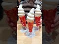 いちごソフトクリーム(Strawberry soft serve) #japanesefood
