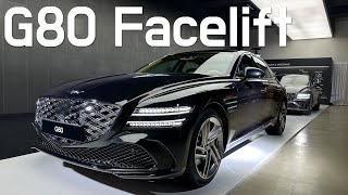 2024 Genesis G80 Facelift detailed review - Exterior & Interior fully covered screenshot 2