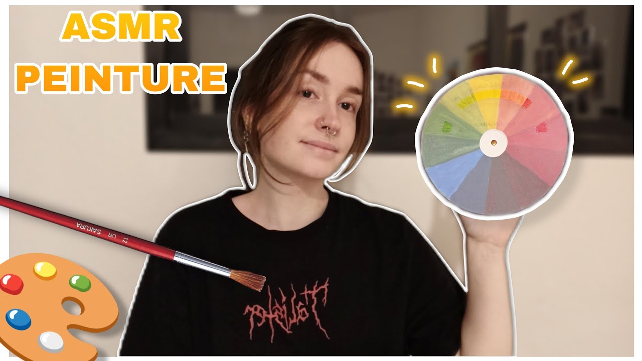 ROLEPLAY JE SUIS TA PROF D'ART 👩🏻‍🎨 (blabla + brushing) - ASMR FR