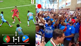 🔴EN DIRECT  RDC CONGO 🇨🇩1 - 1 PORTUGAL 🇵🇹 AMBIANCE APRÈS MATCH 🔥🔥🔥