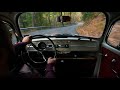 Fall Drive in a 1966 VW Beetle