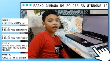 5 EASY STEPS TO CREATE A FOLDER AND SUB-FOLDER IN WINDOWS 10