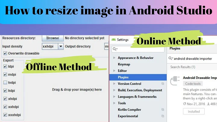How to resize image for different Screen Resolution - Android Studio | 2019