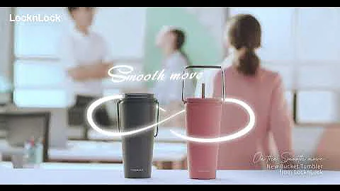 Bình Giữ Nhiệt Có Ống Hút Lock&Lock Bucket Tumbler LHC4268 540ml