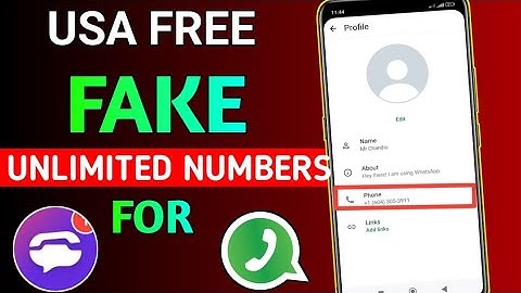 Step By Step Guide To Create Unlimited USA WhatsApp For Free Using Textnow!