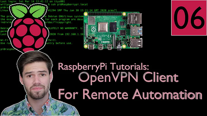 Raspberry Pi VPN Client: Connect back to your home network! - RaspberryPi Tutorial #06 | 4K TUTORIAL