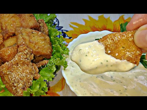 Vídeo: Frango Frito Com Molho De Alho E Espuma Em Molho De Creme De Queijo