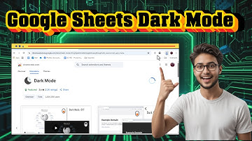 Hoe u Google Sheets in de donkere modus zet | Eenvoudige installatie (2025)