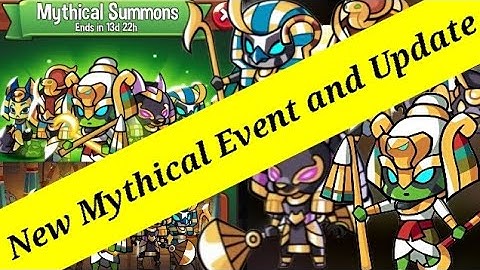 New Egyptian Mythicals Event and Update | New mythical Osiris is here | Summoner