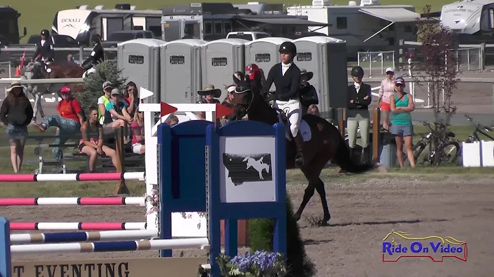 469S Cyra Carlson on One Tricky Blonde SR Novice S...