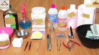 Tools used in Manicure & Pedicure (Hindi) (हिन्दी)