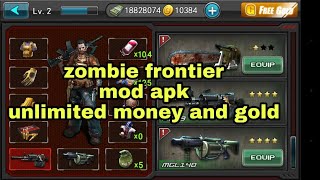 Zombie frontier : sniper latest MOD apk v1.27 unlimited money and gold screenshot 1