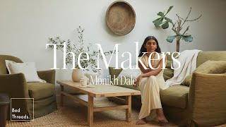 How Monikh Dale Created a Villa Oasis in Bustling London | The Makers Home Tours | Bed Threads