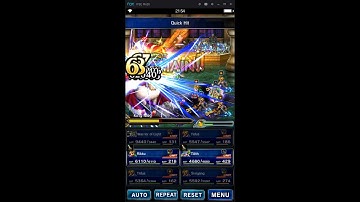 FFBE Tidus x3 Chain