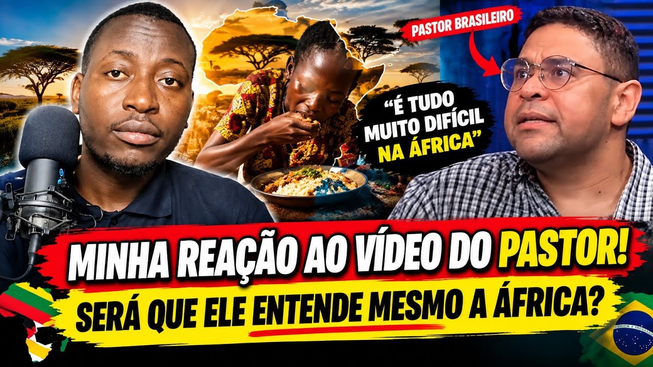 PASTOR BRASILEIRO FICA CHOCADO COM A ÁFRICA. "ELES COMEM TERRA"!