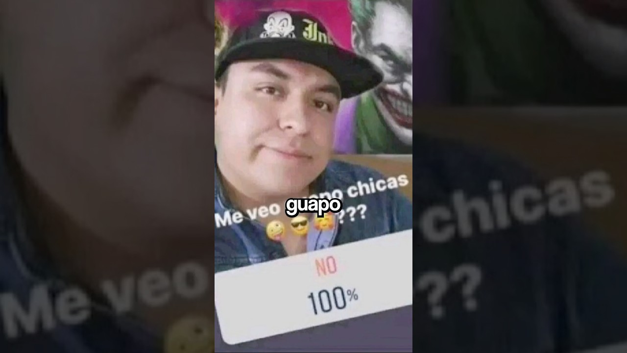 ¿Soy guapo chicas? 😳