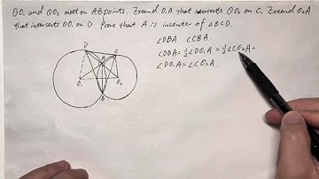 Olympiad Geometry Incenter Example 1