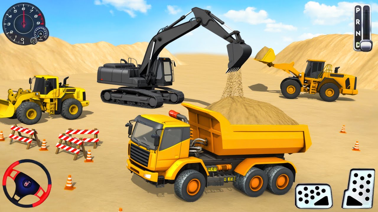 city road construction builder Game 2025 | Road Construction Simulator 3D Android Gameplay