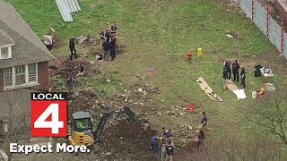 FBI agents, police digging at property on Detroit’s west side in search for missing person