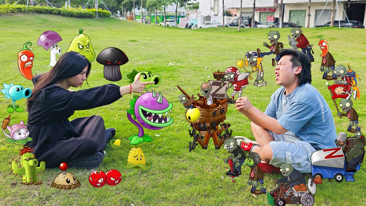 PLANTS VS ZOMBIES:CHESS PVZ DIFFERENT TOYS BATTLE （Lucky Evolution Battle）