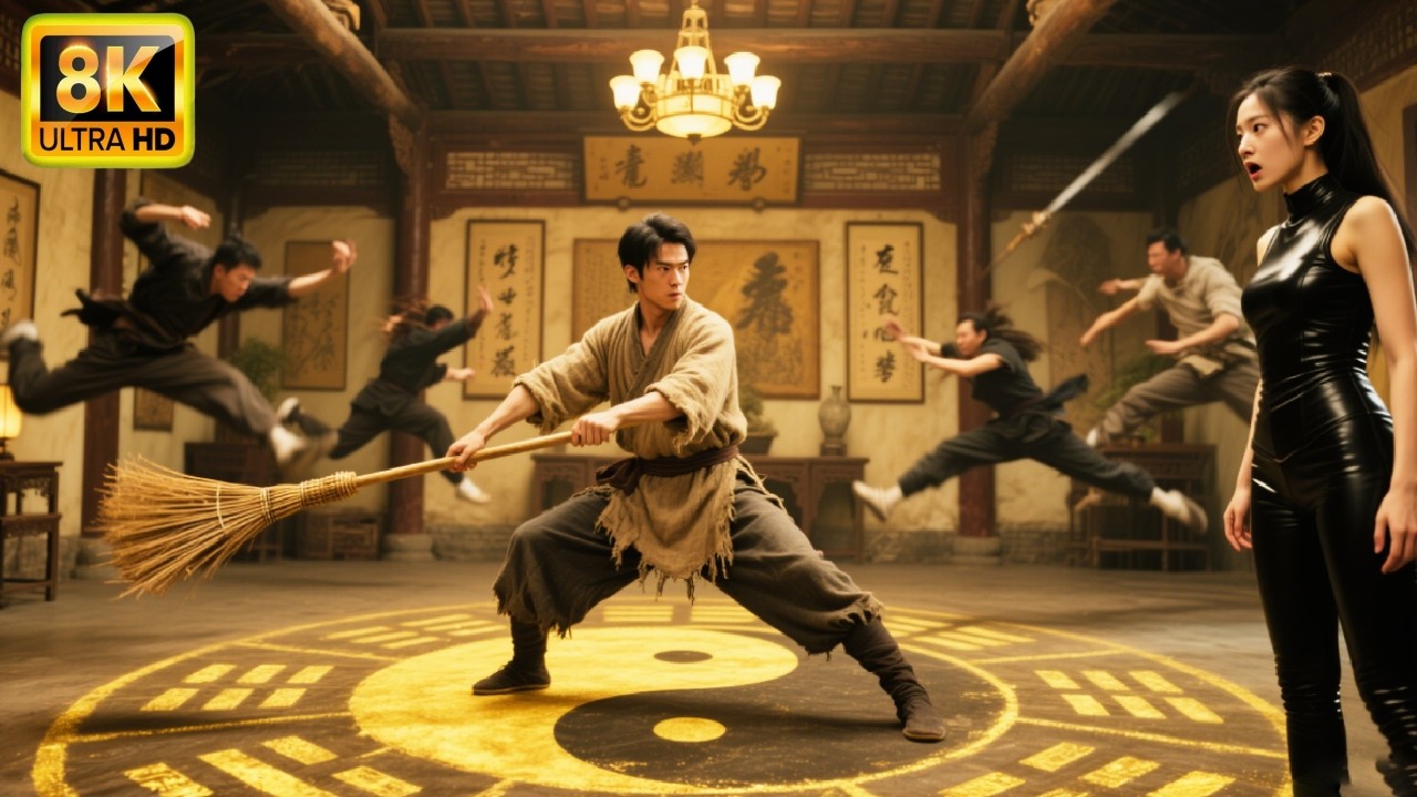 O preguiçoso que comeu de graça por 5 anos no dojo.de uma só vez derrotou todos os mestres inimigos!