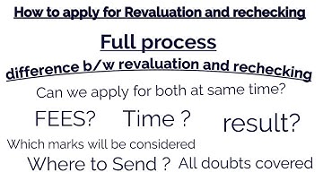 How to apply for Revaluation & Rechecking ||Full process for DU students | RNC