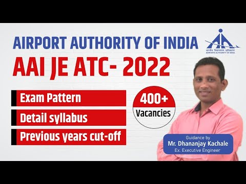 AAI Recruitment 2022 | Jr Executive ATC | Syllabus | Exam Pattern | Cut Off's 2021