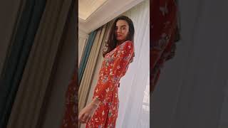Floral print midi dress SS2024
