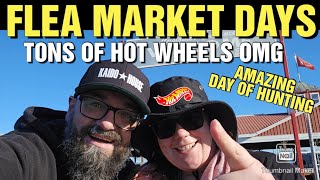 Flea market days | Tons of Hot wheels & customs