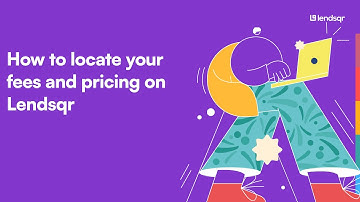 How to locate your fees and pricing on Lendsqr