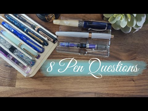 🖋️ Reflecting on my fountain pen journey, 1 year later  #8penquestions #8penquestions2024