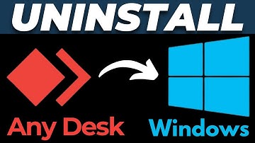 How to Completely Uninstall Anydesk in Windows