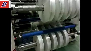 Fully automatic slitting and rewinding machine