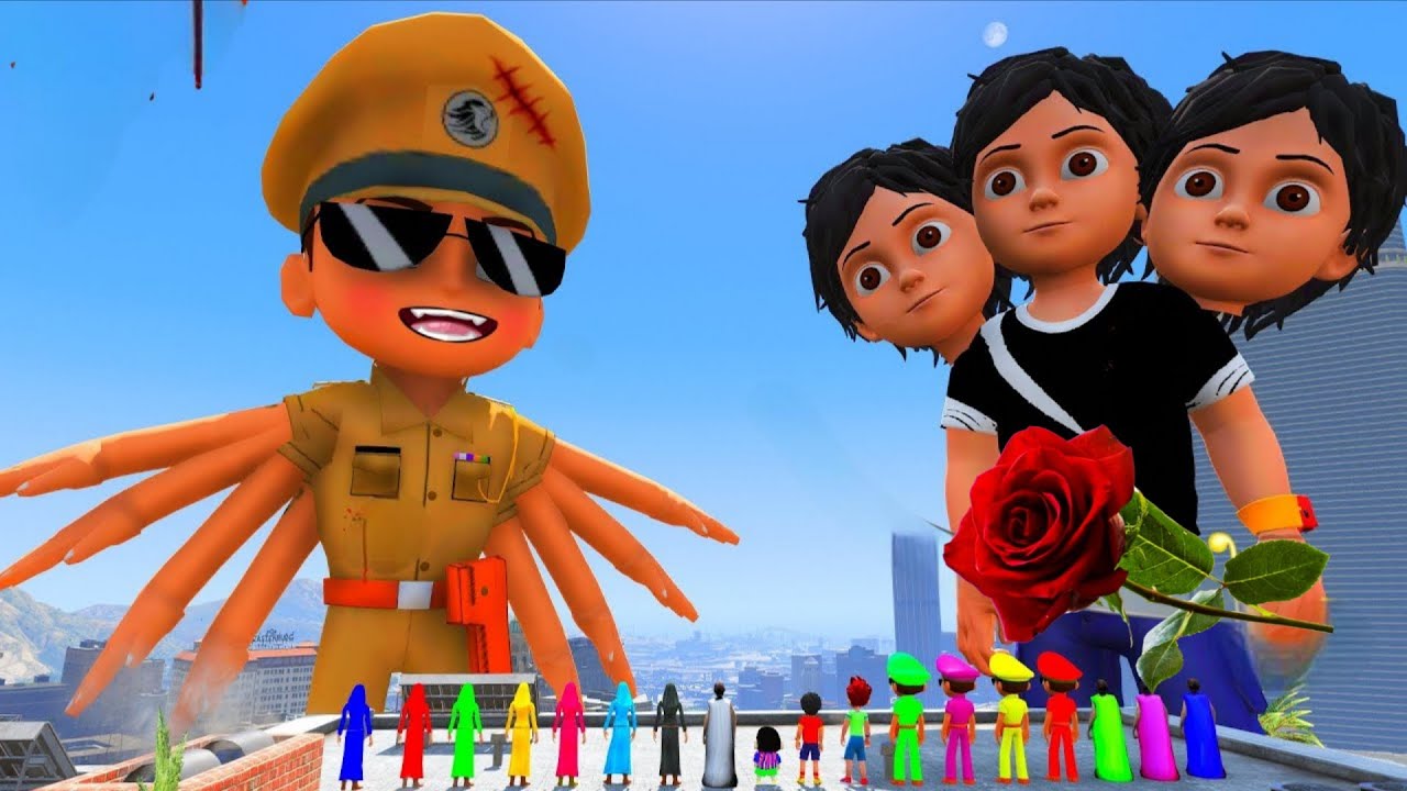 LITTLE SINGHAM WITH SHIVA KICKO SHINCHAN FOUND BIGGEST EVER KICKO IN GTA 5 #44