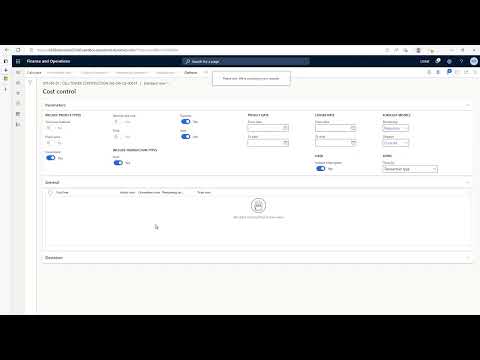 Field Asset Management Part 7   Costing and Project Roll Ups