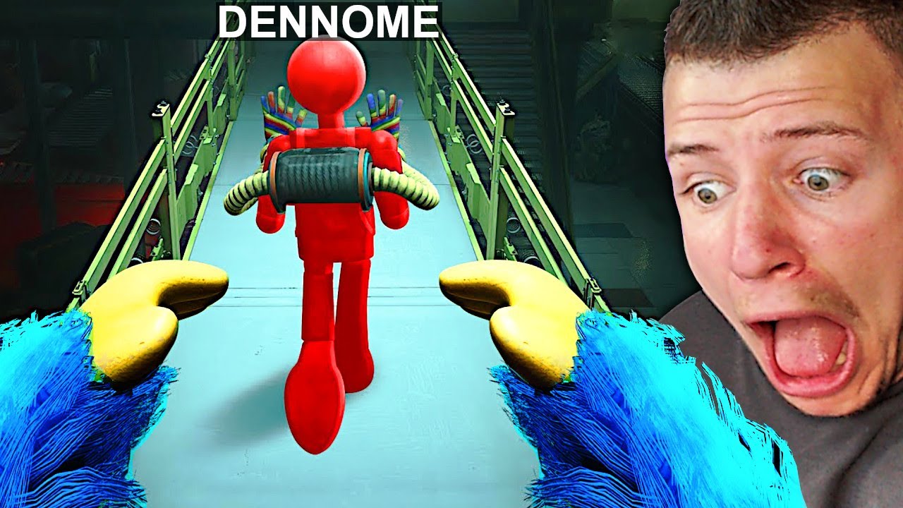 Aus der SICHT von HUGGY WUGGY SPIELEN und andere YOUTUBER FRESSEN | PROJECT: Playtime