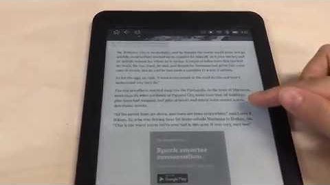 Likebook Mars APP testing (Google News with A2 mode)