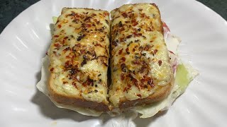 Corn Tikki Sandwich  || Veg Sandwich || कॉर्न टिक्की सैंडविच || recipe by Hasb-e-zaika
