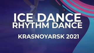 Elizaveta SHICHINA / Gordey KHUBULOV RUS | ICE DANCE RHYTHM DANCE | Krasnoyarsk Week 4 #JGPFigure