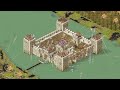 SMALL CASTLE vs EXTREME WOLF ATTACK - Stronghold Definitive Edition