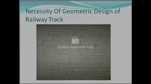 Necessity of Geometric Design of Railway Track | Railway and Airport Engineering | Civil Engineering