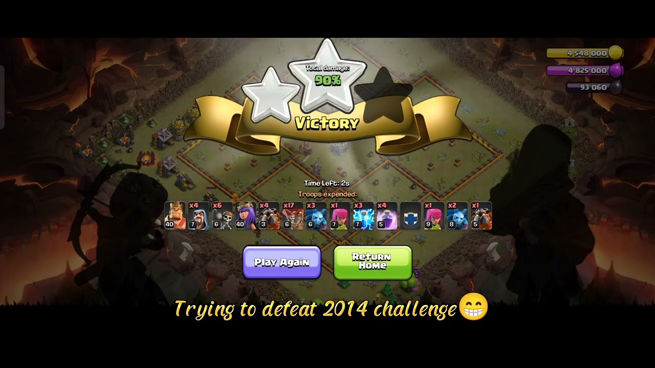 COC; New update ( 2014 challenge) YouTube