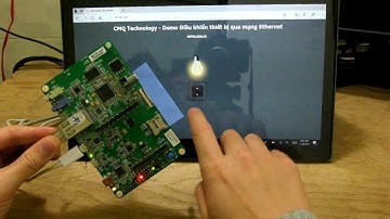Embedded Web Server on STM32F7 Discovery - Demo controls LED and read button