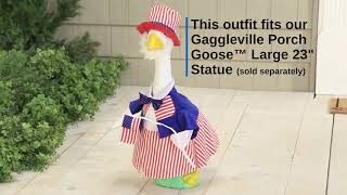 Uncle Sam Large Goose Outfit | Gaggleville